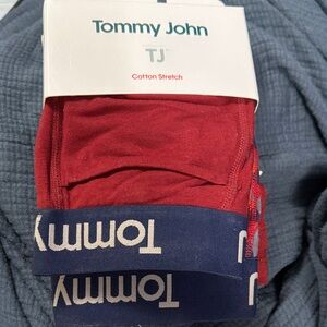 Tommy John men’s Cotton Stretch boxer briefs, 2-pack, new with tags.